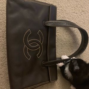 Chanel surpique tote bag